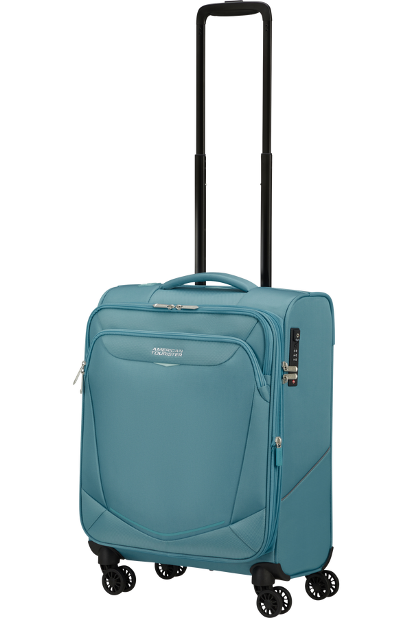 American Tourister SummerRide Spinner S EXP TSA 55cm Breeze Blue