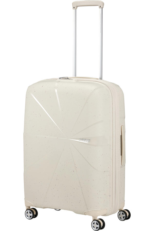 American Tourister StarVibe Spinner Expandable TSA LTD 67cm  Cream Speckles