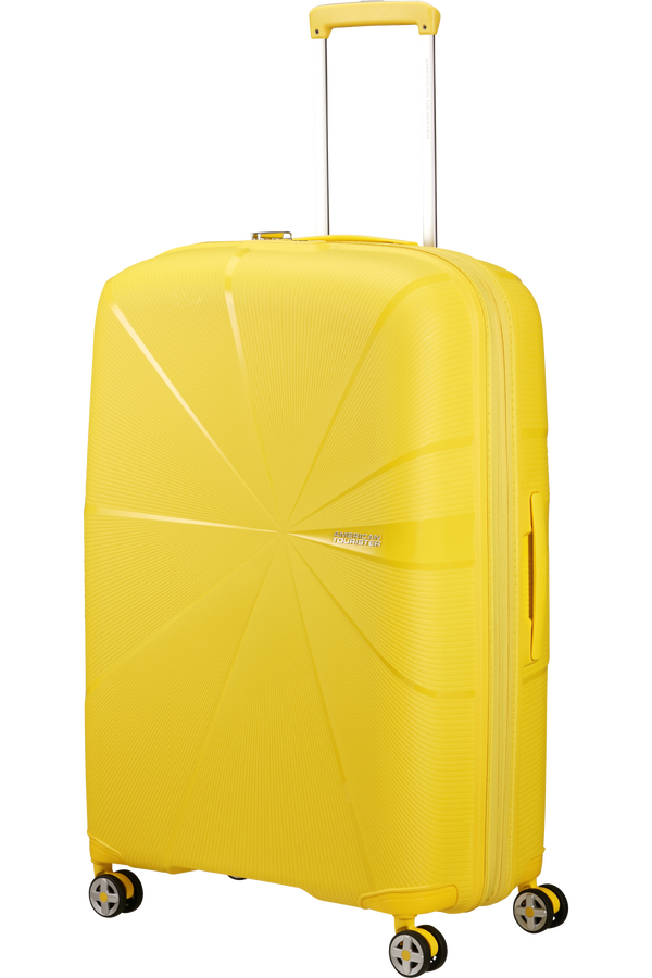 American Tourister Starvibe Spinner Expandable 77cm Electric Lemon
