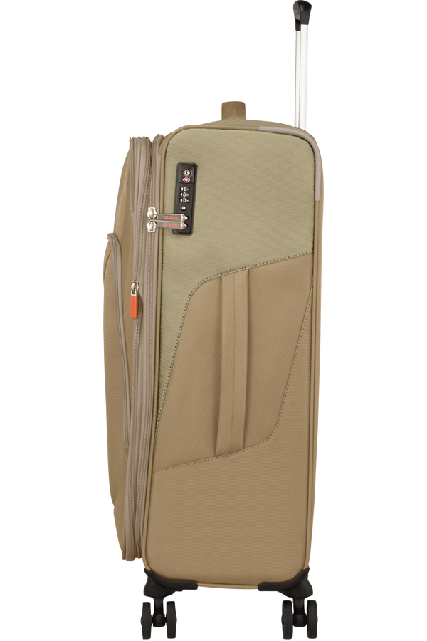 American Tourister Summerfunk Spinner Exp TSA 67cm  Beige American Tourister Summerfunk Spinner Exp TSA 67cm  Beige