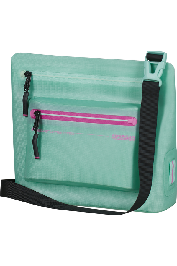 Colourdry M Torba na ramię | American Tourister Colourdry Shoulder Bag M  Jelly Mint