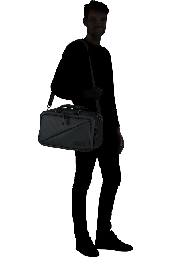 American Tourister Take2cabin 3-Way Boarding Bag Prime  Czarny American Tourister Take2cabin 3-Way Boarding Bag Prime  Czarny