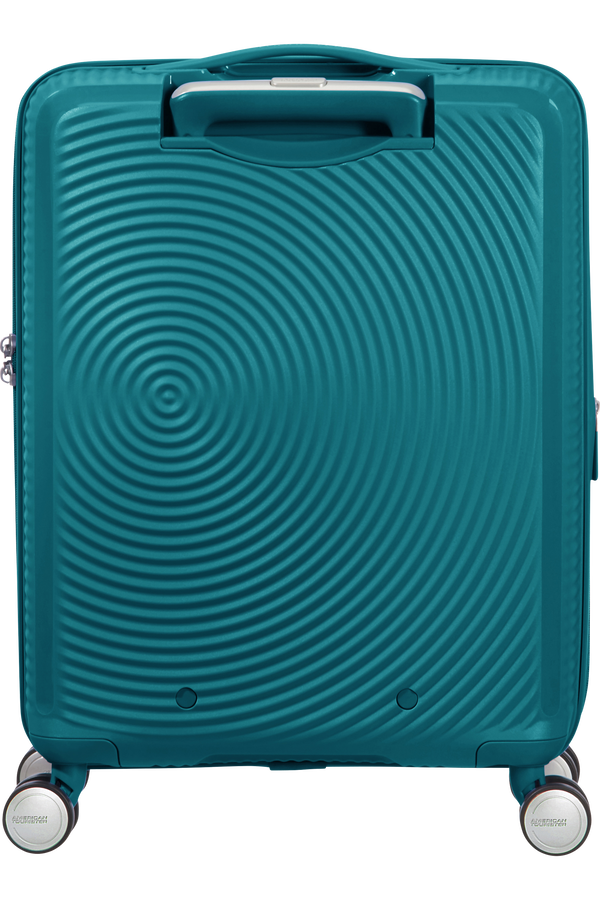 American Tourister Soundbox Spinner Expandable 55cm  Jade Green American Tourister Soundbox Spinner Expandable 55cm  Jade Green