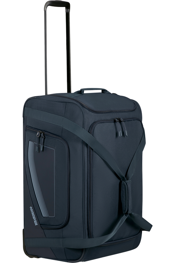 American Tourister City Racer Duffle with Wheels M  Navy American Tourister City Racer Duffle with Wheels M  Navy
