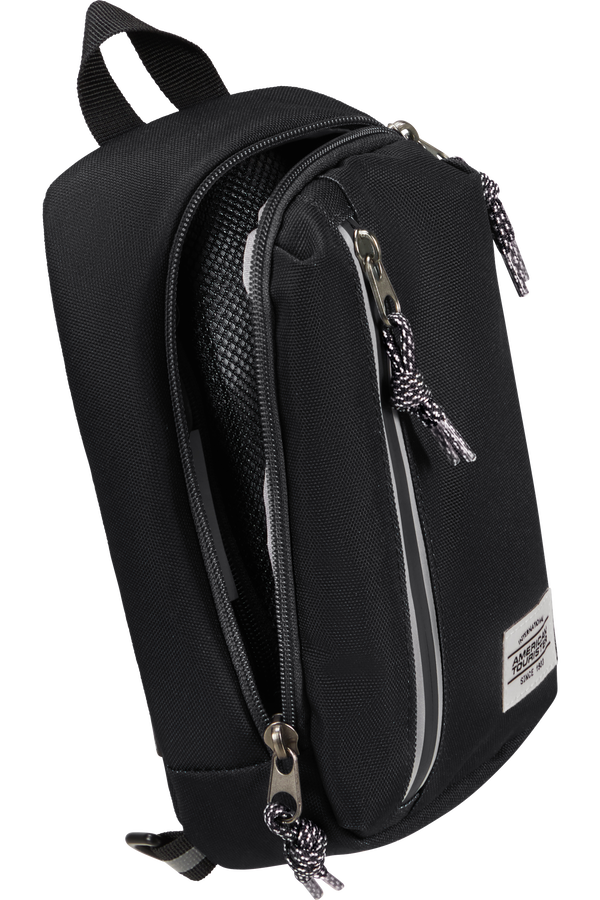 American Tourister Brightup Sling Bag Zip  Czarny American Tourister Brightup Sling Bag Zip  Czarny