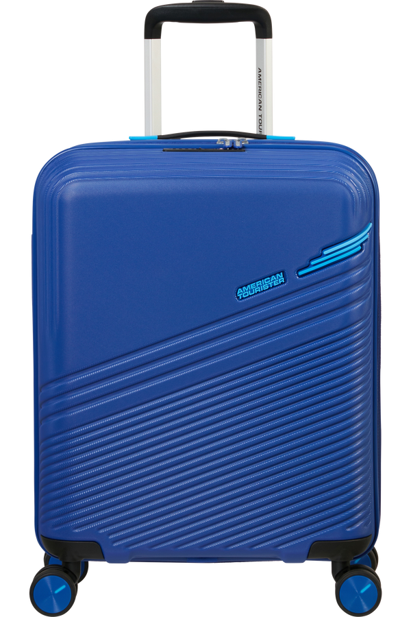 American Tourister Triple Trace Spinner TSA Expandable 55cm Granatowy/Niebieski