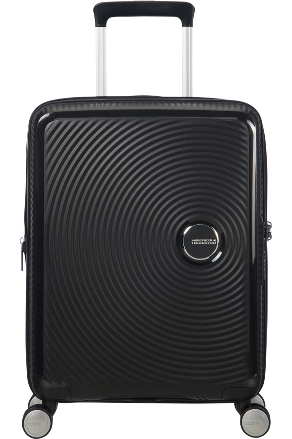 American Tourister Soundbox Spinner poszerzany 55cm Bass Black