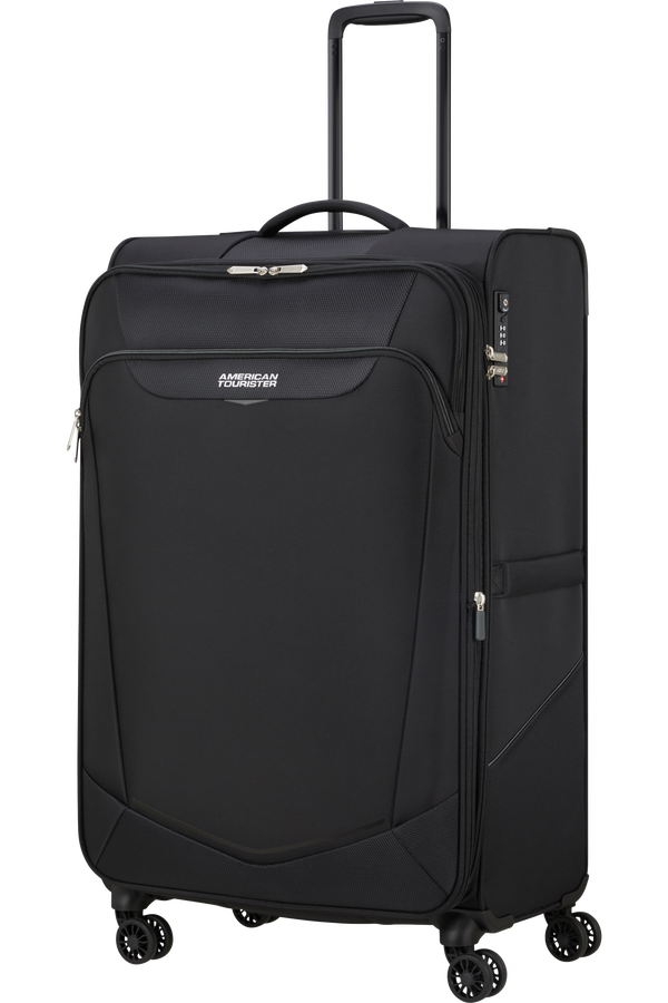 American Tourister SummerRide Spinner L EXP TSA 80cm Czarny