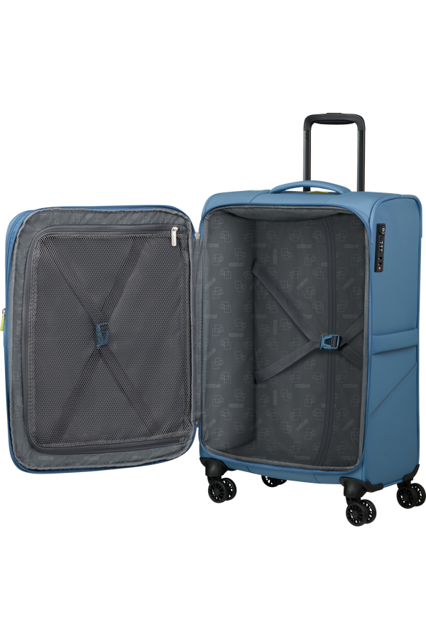 American Tourister SummerRide Spinner M EXP TSA SP 69cm  Coronet Blue American Tourister SummerRide Spinner M EXP TSA SP 69cm  Coronet Blue