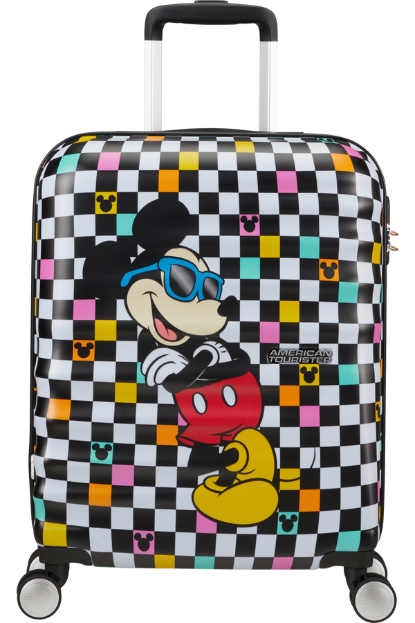 American Tourister Wavebreaker Disney Spinner 55cm  Mickey Check