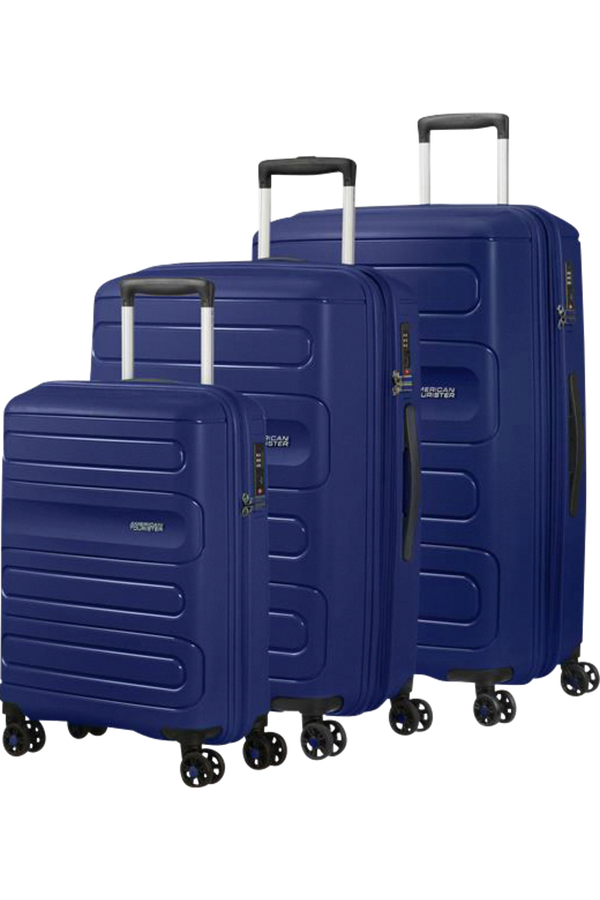 American Tourister Sunside 3 Pc Set C Dark Navy