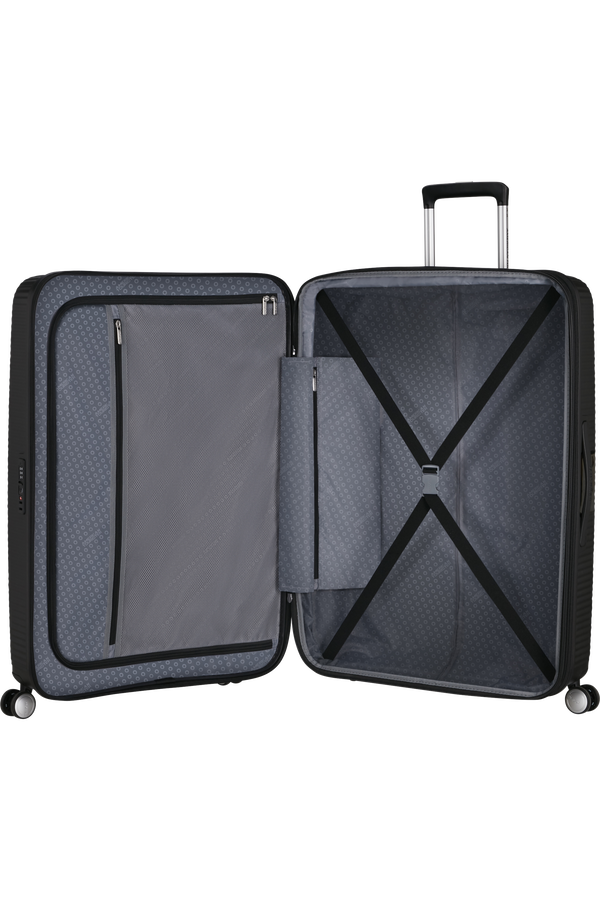 American Tourister SoundBox Spinner TSA Expandable 80cm  Bass Black
