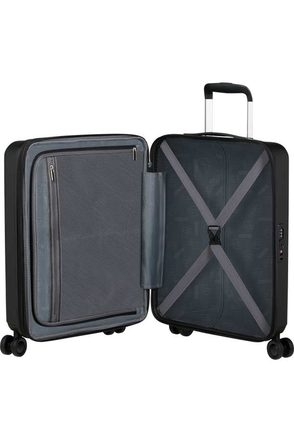 American Tourister Dynabelt Spinner EXP TSA 55cm  Volcano Black