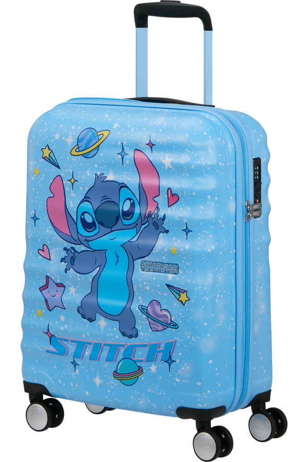 Disney Wavebreaker 55cm Bagaż podręczny | American Tourister Disney Wavebreaker Spinner TSA Disney Fl 55cm  Stitch Universe