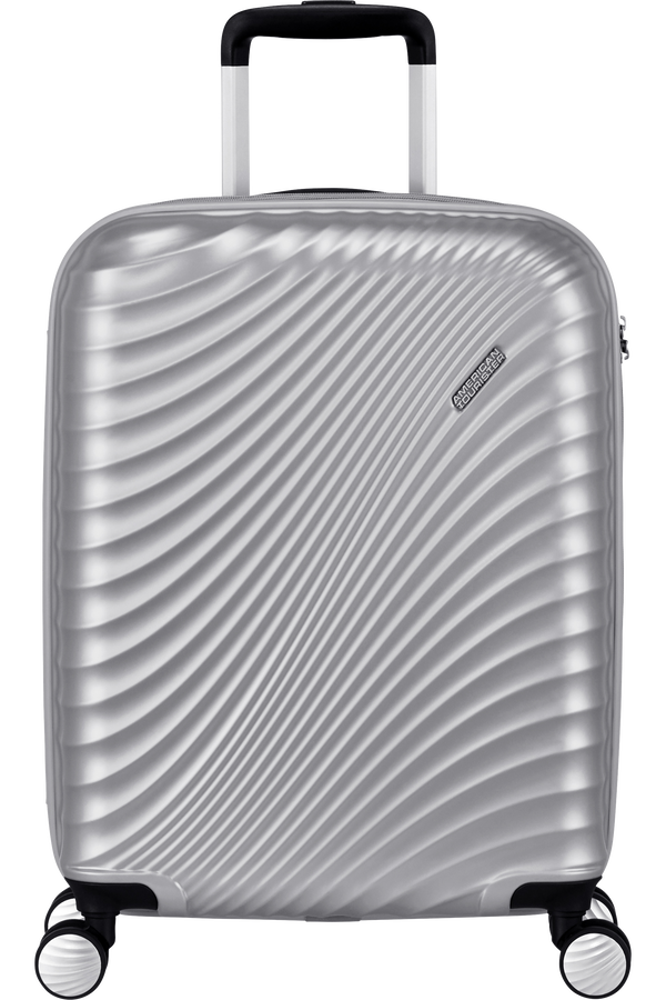 American Tourister Jetglam Spinner 55cm  Metallic Silver