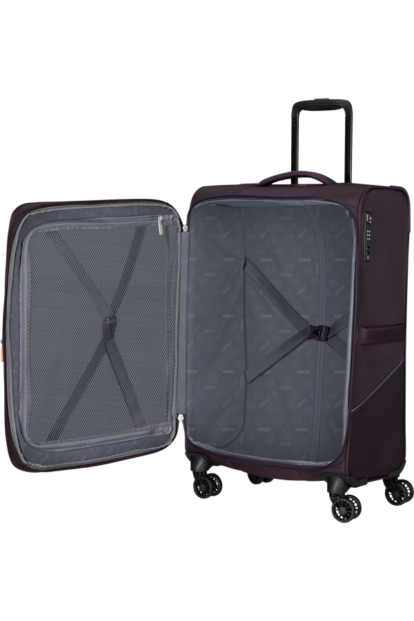 American Tourister SummerRide Spinner M EXP TSA 69cm  Dark Plum American Tourister SummerRide Spinner M EXP TSA 69cm  Dark Plum