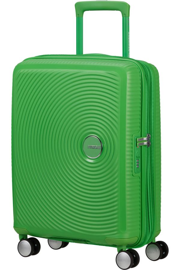 American Tourister SoundBox Spinner Expandable 55cm  Grass Green American Tourister SoundBox Spinner Expandable 55cm  Grass Green