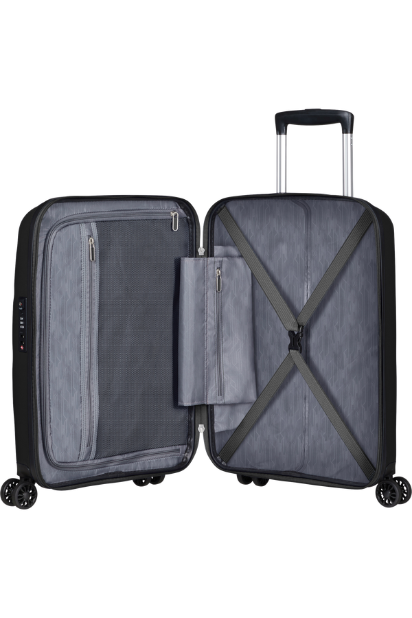 American Tourister Bon Air Dlx Spinner TSA 55cm  Czarny