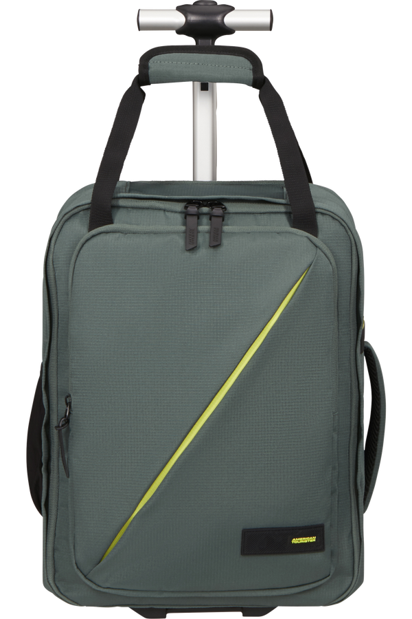 American Tourister Take2cabin Backpack with Wheels S/M Dark Forest