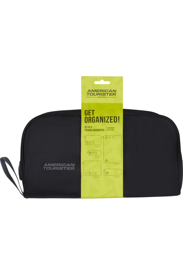 American Tourister American Tourist. Ta Packing Organizers 5Pcs  Czarny/Szary