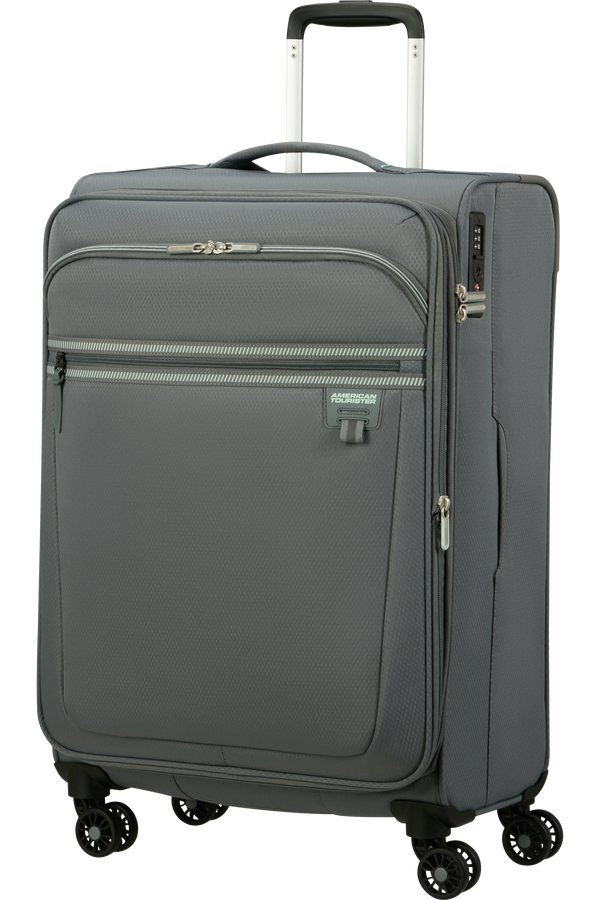American Tourister Aerospin Spinner Expandable M  Stone Basalt American Tourister Aerospin Spinner Expandable M  Stone Basalt