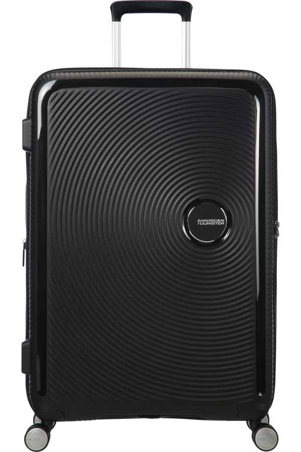 American Tourister Soundbox Spinner poszerzany 77cm Bass Black