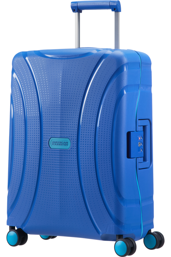 American Tourister Lock'n'Roll Spinner 55cm 40x55x20cm niebieski