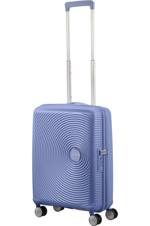 American Tourister Soundbox Spinner 55  Denim Blue