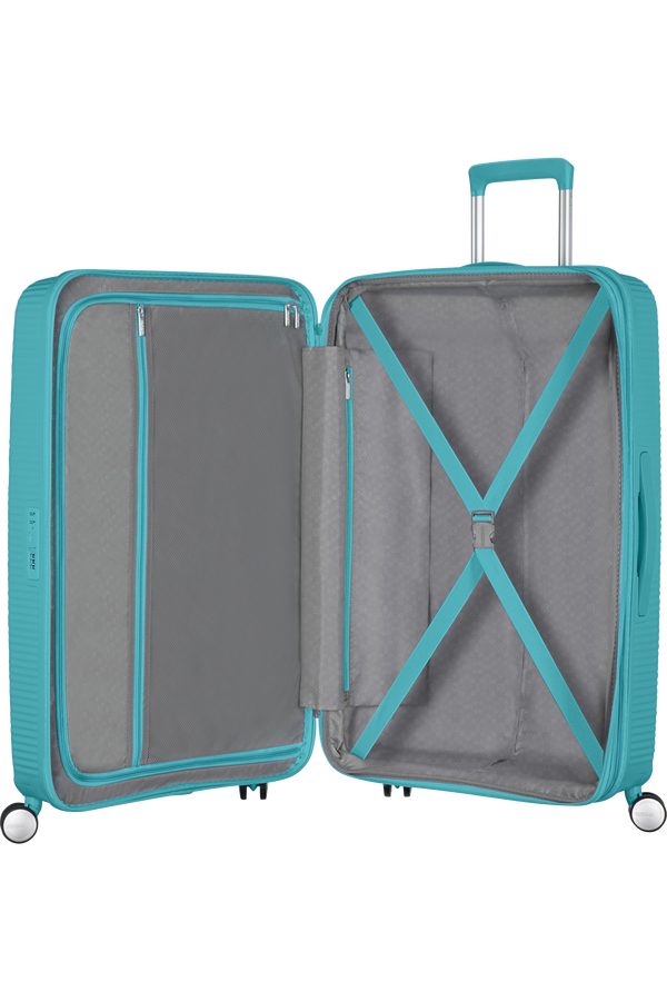 American Tourister Soundbox Spinner Expandable 67cm  Turquoise Tonic American Tourister Soundbox Spinner Expandable 67cm  Turquoise Tonic