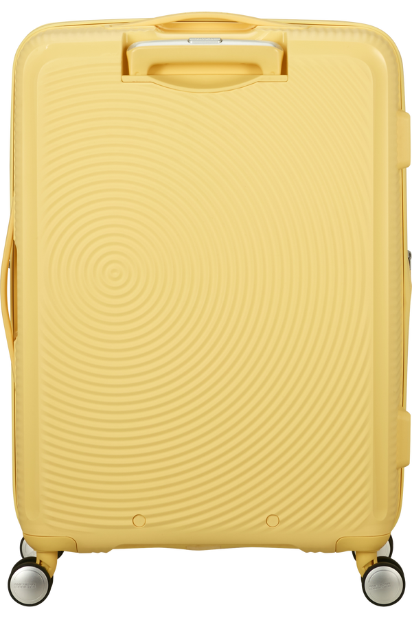 American Tourister SoundBox Spinner TSA Expandable 67cm  Pastel Yellow American Tourister SoundBox Spinner TSA Expandable 67cm  Pastel Yellow