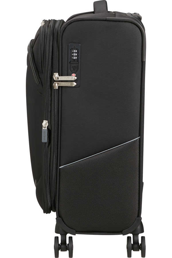 American Tourister SummerRide Spinner Expandable TSA 55cm L35  Czarny American Tourister SummerRide Spinner Expandable TSA 55cm L35  Czarny