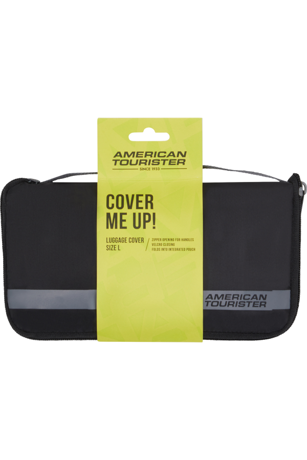 American Tourister American Tourist. Ta Foldable Luggage Cover L  Czarny/Szary