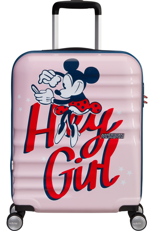 American Tourister Wavebreaker Disney Spinner Disney 55cm Minnie Darling Pink