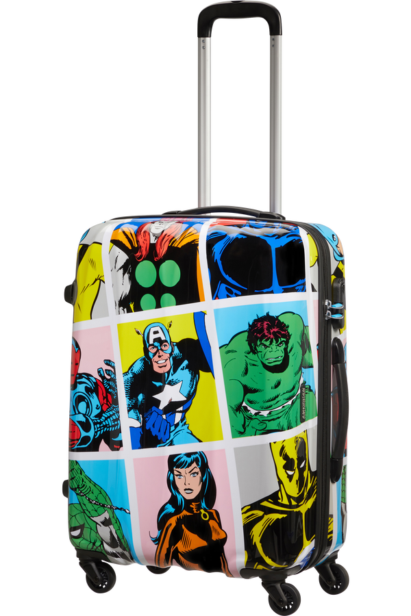 American Tourister Marvel Legends Spinner Alfatwist 65cm  Marvel Pop Art