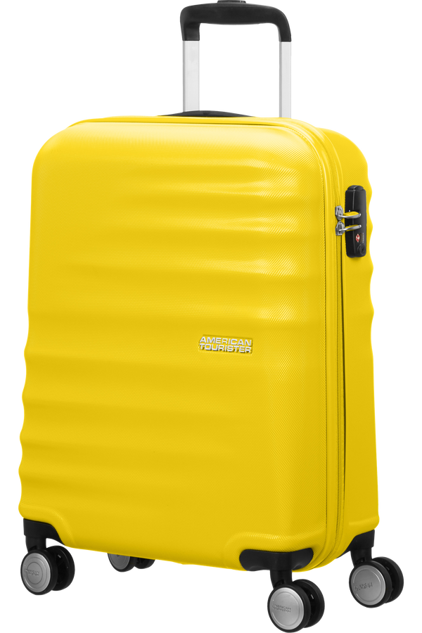 American Tourister Wavebreaker Spinner S 55x40x20cm Sunny Yellow