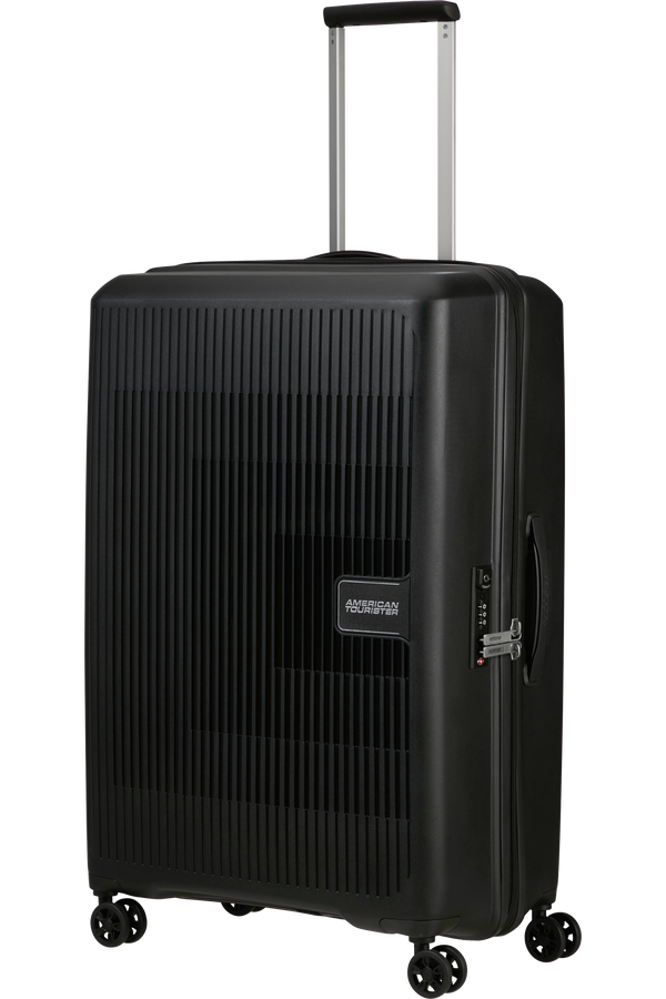 American Tourister Aerostep Spinner 77/28 Exp Tsa 77cm  Czarny