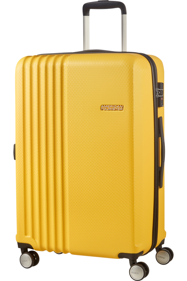 American Tourister Beachrider Spinner TSA 68cm  Żółty