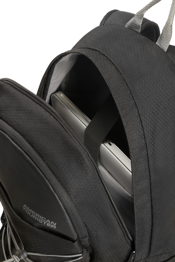 American Tourister Road Quest Laptop Backpack M 15.6'  Czarny/Szary