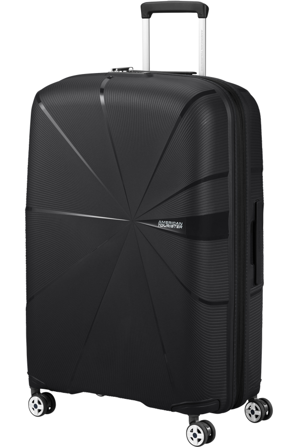 American Tourister Starvibe Spinner Expandable 77cm Czarny American Tourister Starvibe Spinner Expandable 77cm Czarny