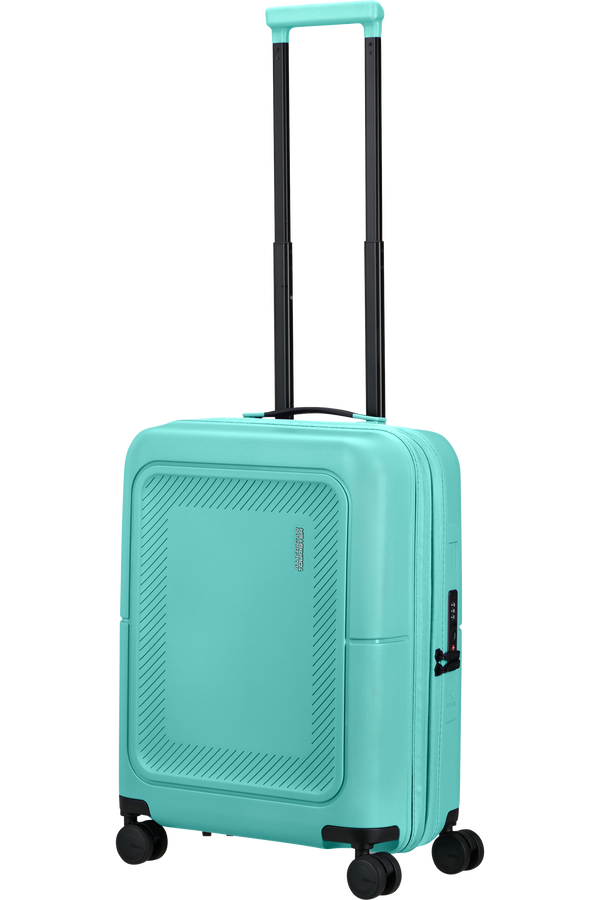 American Tourister DashPop Spinner Expandable TSA 55cm Aqua Sky