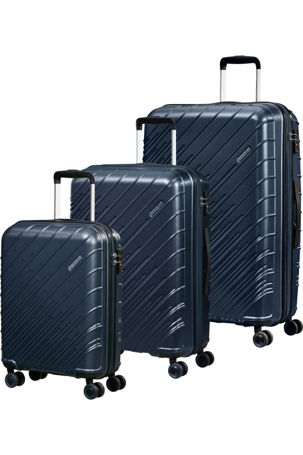 American Tourister Speedstar 3 PC SET A  Atlantic Blue