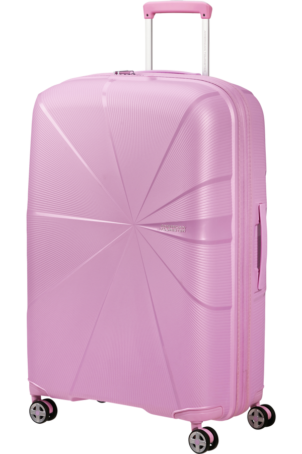 American Tourister StarVibe Spinner Expandable TSA 77cm  Metallic Pastel Lavender American Tourister StarVibe Spinner Expandable TSA 77cm  Metallic Pastel Lavender