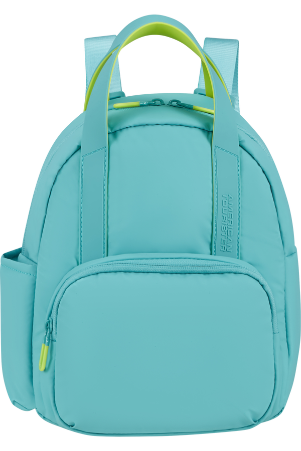 American Tourister Puffypop Mini Backpack S  Dusty Turquoise