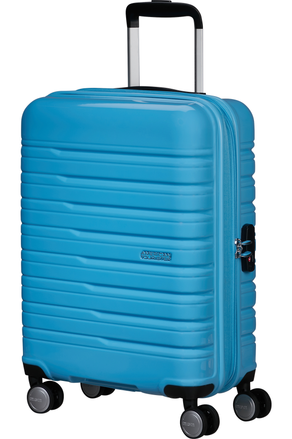 American Tourister Flashline Pop Spinner Exp TSA 55cm  Cloudy Blue