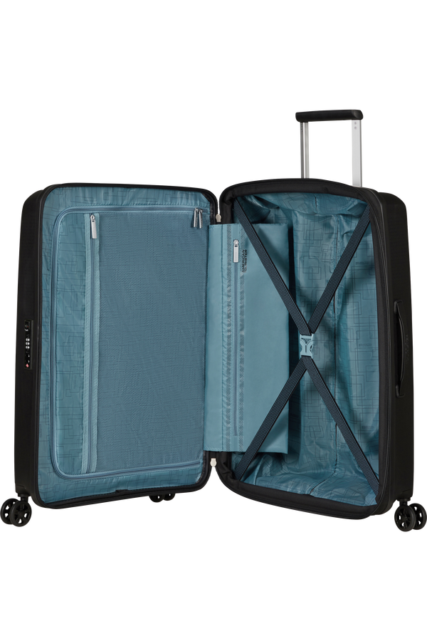 American Tourister Aerostep Spinner 67/24 Exp Tsa 67cm  Czarny