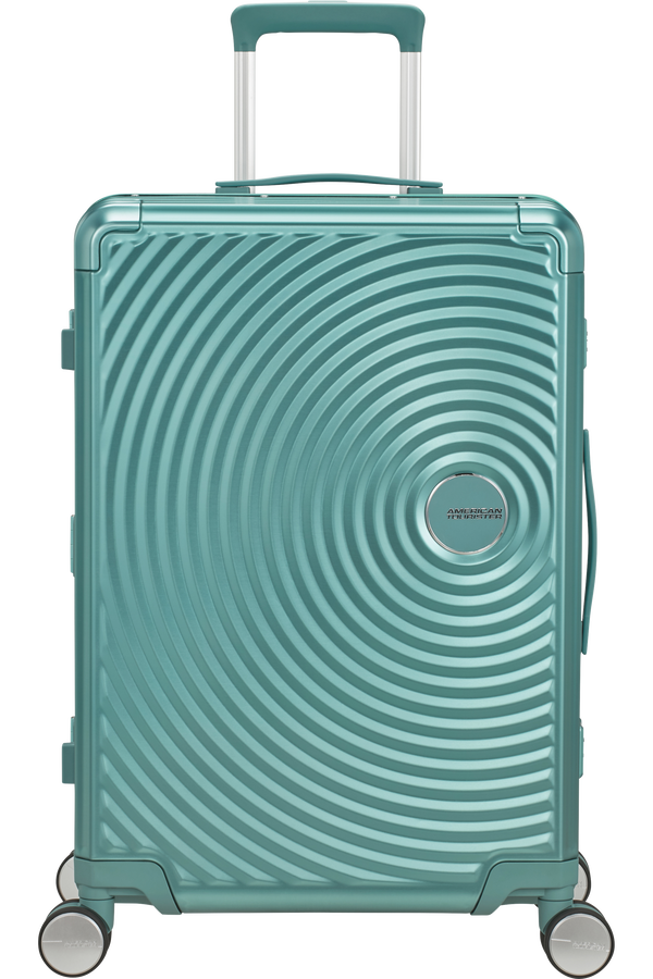 American Tourister Soundbox Alu Spinner TSA 68cm  Dusty Turquoise