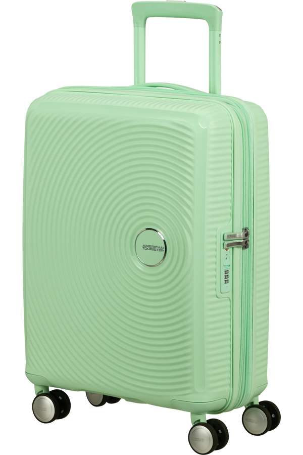American Tourister SoundBox Spinner TSA Expandable 55cm  Pastel Green American Tourister SoundBox Spinner TSA Expandable 55cm  Pastel Green