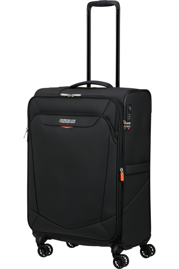 American Tourister SummerRide Spinner M EXP TSA SP 69cm  Czarny American Tourister SummerRide Spinner M EXP TSA SP 69cm  Czarny