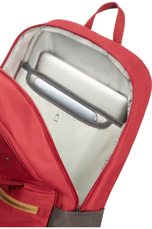 American Tourister Urban Groove Lifestyle Backpack 15.6inch  Czerwony