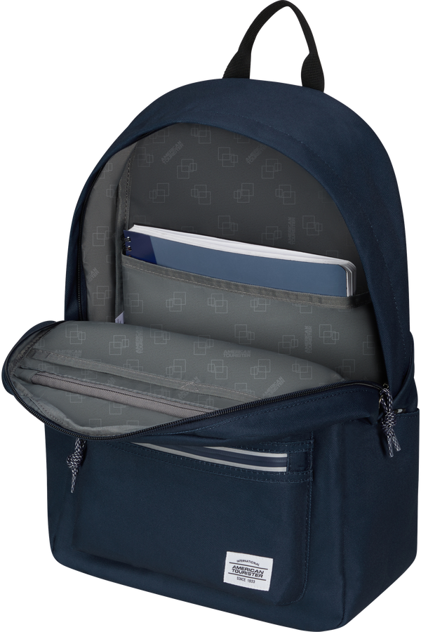 American Tourister Brightup Backpack Zip  Navy